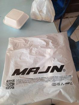 Product Review of MRJN - Black Hoodie Hollow fleece sweater from 🌝** 1