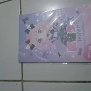 [BEC] Buku Sticker Dress Up Book / Buku Sticker Diy Fashion Diary BP Jadul Lucu / Sticker Dress Up Book Korea / STIKER DIY