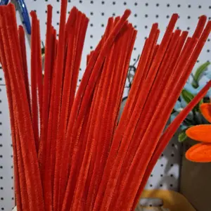 Kawat bulu gembul 95 - 100 pcs / kawat bulu murah / kawat bulu mercy polos 30 cm /lem tembak 5 pcs