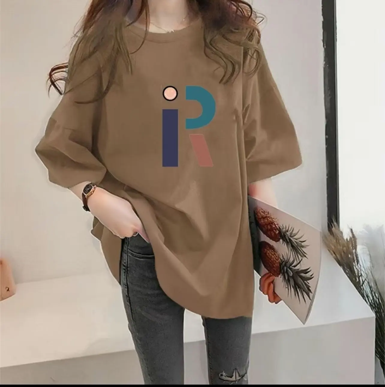Kaos Oversize Wanita / Kaos Distro WANITA/ Kaos Streetwear Oversize / Baju Kaos Distro / Kaos / Wanita / COD/TERSEDIA 3SIZE L-XL-XLL