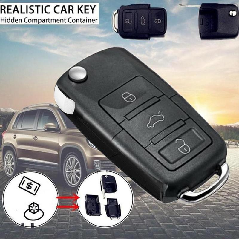 Vỏ chìa khóa gấp thay thế cho Volkswagen B5 với chip điều khiển từ xa, tương…