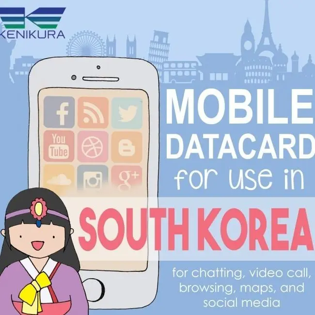 Simcard South Korea internet kartu data sim card Seoul Korea Selatan