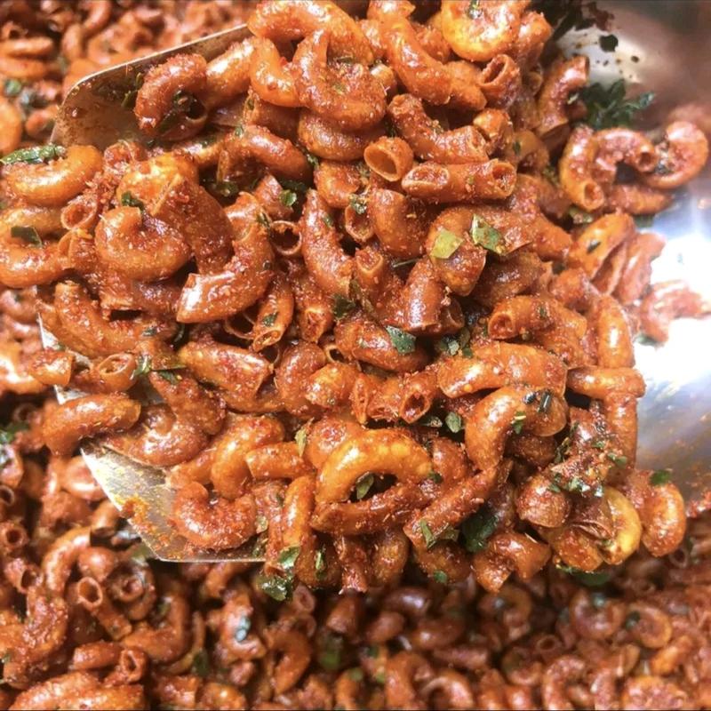 Makroni Cikruh 250g Daun Jeruk Cemilan Asin Pedas Makanan Cemilan - Spices Food Snack Cemilan  Macaroni Keripik 1