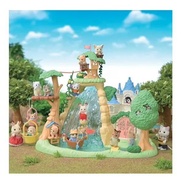 Mainan Koleksi Sylvanian Families Secret Forest Falls 3