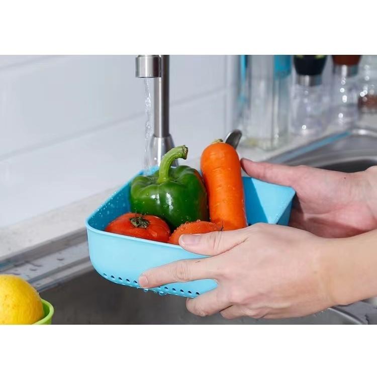 Product Introduction of Drain Basket Rectangular Fruits Vegetables Cutlery Spoon Multipurpose Kitchen Storage Drain Basket Filter 15