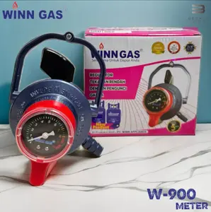 (XTRA) WINN GAS REGULATOR TEKANAN RENDAH W-900 METER (PENGUNCI GANDA)  & W-900 NON METER
