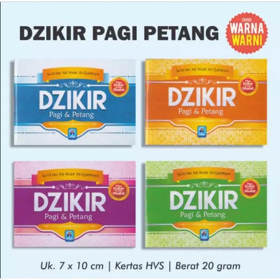 Buku Saku Dzikir Pagi dan Petang - Bisa COD 3