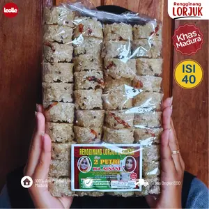 Rengginang Mentah LORJUK Khas MADURA Rangginang Ketan Makanan Ringan Cemilan Enak Camilan Gurih Renyah ISI 40