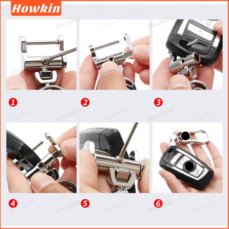 Product Introduction of Alloy Metal Car Logo Keychain for Ford 13