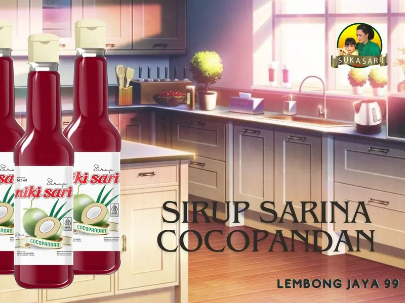 Sirup Nikisari PET 625 Ml (ASLI) HALAL Niki Sari Rasa Buah Botol Plastik - Syrup sesame 5