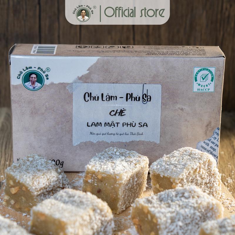 Bánh Chè Lam Mật truyền thống hiệu Chú Lâm Phù Sa. kẹo Snack Ăn Vặt Candy Food Cake Chua Thức Ăn Thức Ăn  hữu cơ trà