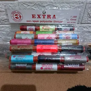 [ 12 pcs ] Benang jahit extra, kuat dan awet