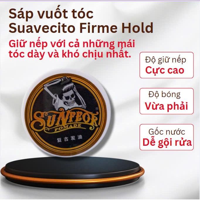 Sáp Vuốt Tóc Mềm Suavecito Firme Hold của COLORKING,Pomade Tạo Kiểu Suavecito…