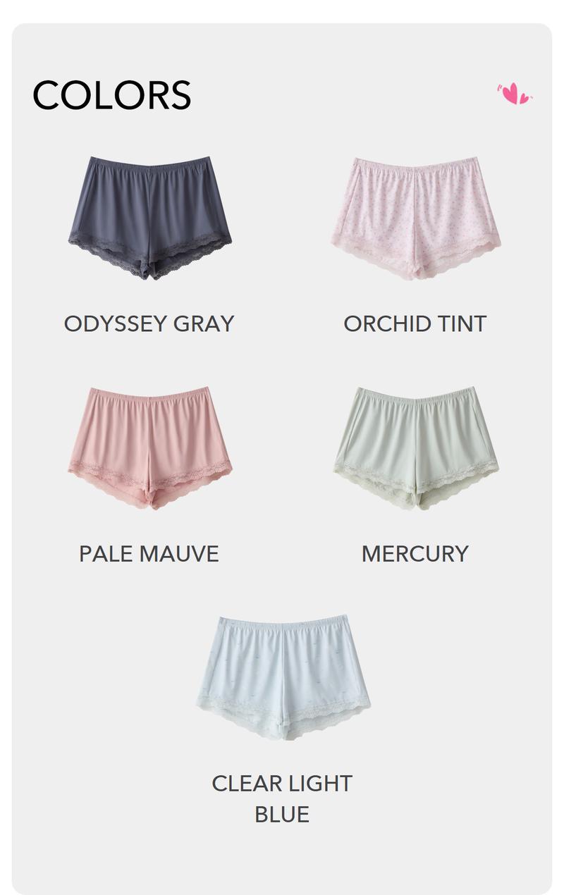Product Introduction of 6IXTY8IGHT HOLLY COOLING SLEEP SHORTS MICRO FABRIC LACE TRIM BREATHABLE SOFT LOUNGEWEAR WOMAN PAJAMAS FOR WOMAN GIRL HW09602 5