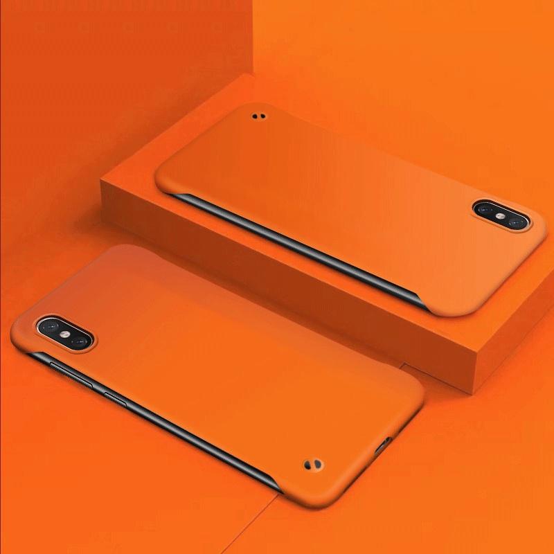 Ốp Điện Thoại, Dành Cho iPhone XR X XS Max, Màu Trơn Kẹo Lì Mỏng, Chất Liệu PC Cứng, Thiết Kế Không Khung, Vỏ Điện Thoại 4