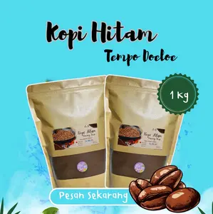 Bubuk Kopi Hitam Berat 1 Kg Tempo Dulu Kopi Warung Giras Harga Ekonomis Coffee Minuman Robusta Bubuk Halus