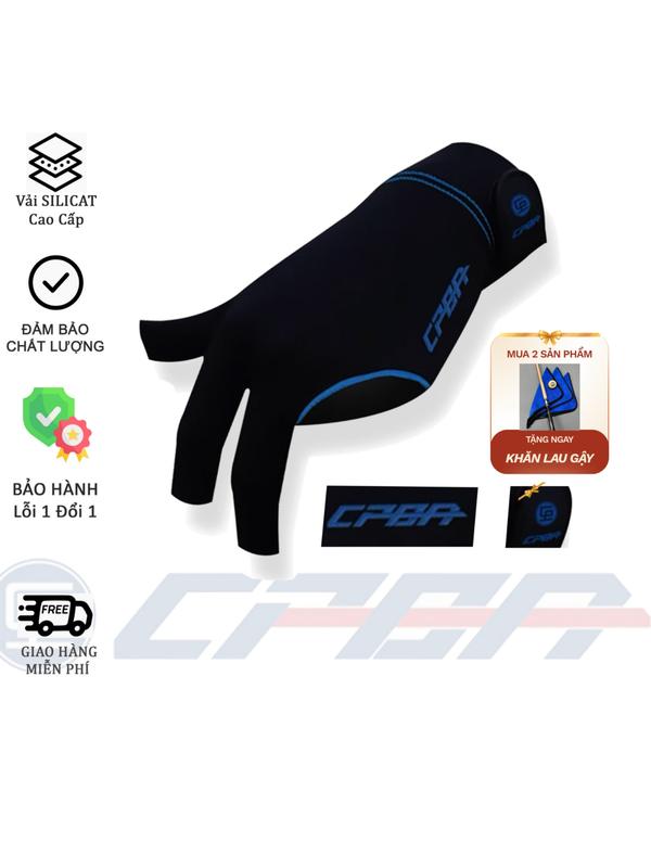 GĂNG CPBA ĐEN XANH CUSTOM – BÁM TAY CỰC TỐT | MUA 2 TẶNG 1 | FREESHIP