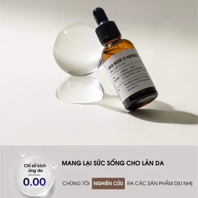 Serum Dưỡng Sáng Mịn Da NOVA WHITE 17 AMPOULE 30ml | BigBuy360 - bigbuy360.vn