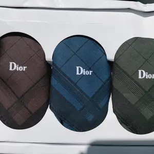 Sapu Tangan Pria Katun Terang dan Gelap Saputangan Handkerchief Katun Aksesoris Kain