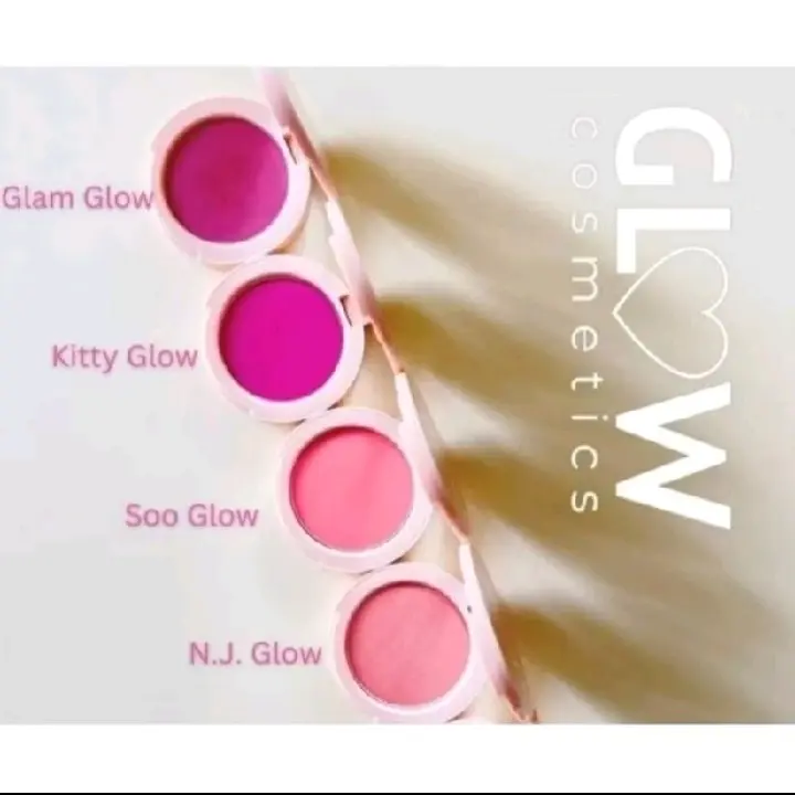 Shimmering Powder Blusher By Glow Cosmetic