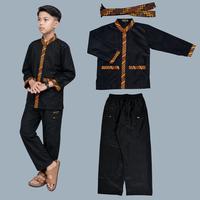 Gambar WAKTU DHUHA - Setelan Pangsi Anak Motif Batik Dan Polos Bahan Katun Tebal Nyaman Dipakai - Atasan Batik, No 6 | 5-6 Tahun dari Waktu Dhuha_NEW Kab. Sumedang 1 Tokopedia