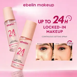 [BPOM]Ebelin Long Lasting Makeup Setting Spray 50ml | Mengunci Makeup Terasa Halus dan Segar Hingga 24 jam Pengiriman dalam 48 jam  gratis ongkos kirim COD