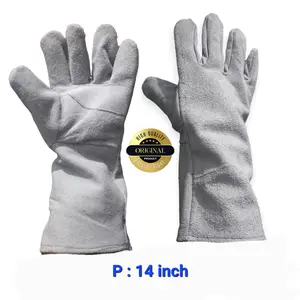 Sarung Tangan Tahan Panas Welding Gloves 14 Inch