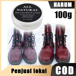 100gr Leather Balm Mink Oil Leather Care Semir Sepatu Biopolish Perawatan Tas Kulit Natural