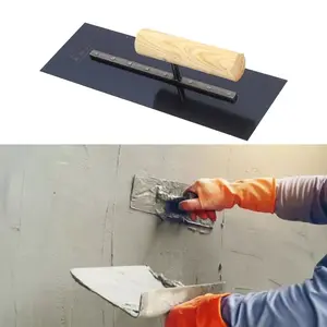 Raskam Roskam 30/24 cm Plat Baja Karbon - Trowel Epoxy Epoksi - Alat Acian Tembok - Finishing Plastering Beton Bata Ringan