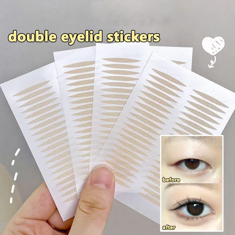 Hai Mí Vô Hình, Trong Suốt Tự Dính, Mắt To Nâng, Lưới-Cài Áo Không Đánh Dấu, Miếng Dán Mắt, Dụng Cụ Trang Điểm Mắt Cosmetic
