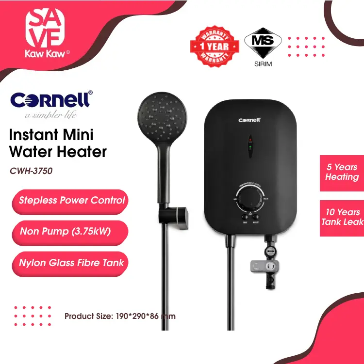 Alpha SMART 18i Super Power DC Pump Water Heater Pempanas Ai