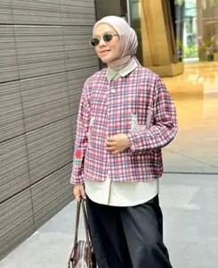 Ameela.kl - Outer Print Eveline – BahanLoly Crepe Premium Lembut & Nyaman X ABIRA