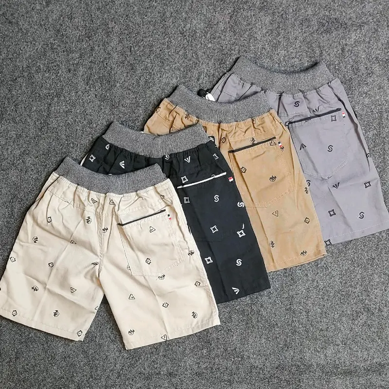 Celana pendek motif surfing anak laki-laki usia 1-13 tahun 1