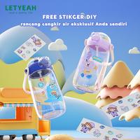 Gambar 【TRITAN】LetYeah 600ml botol minum anak tritan kartun water botol BEBAS BPA - Biru dari LetYeah Shop Kota Administrasi Jakarta Barat 4 Tokopedia