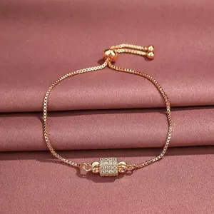 gelang titanium wanita terlaris dan viral model serut tabung terlaris Perempuan Bracelets Aksesoris