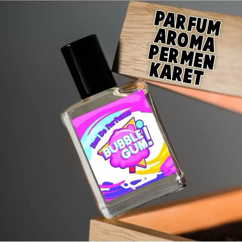 Parfum Aroma Permen Karet / Buble Gum Untuk Pria Dan Wanita / Minyak Wangi your fragrance untuk Cewek Cowok Remaja dan Dewasa Perfum Wanginya Awet Isi 15ml 20ml 30ml Laki-Laki Perempuan 1