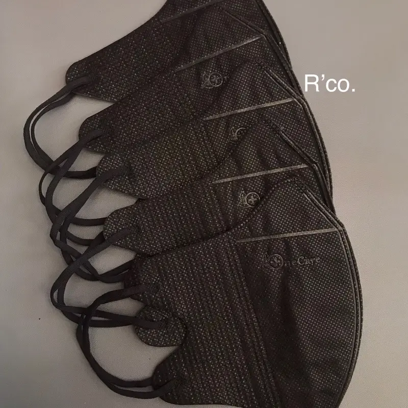 R’co. - Accesories Masker Duckbill White/Black isi 5 pcs 1