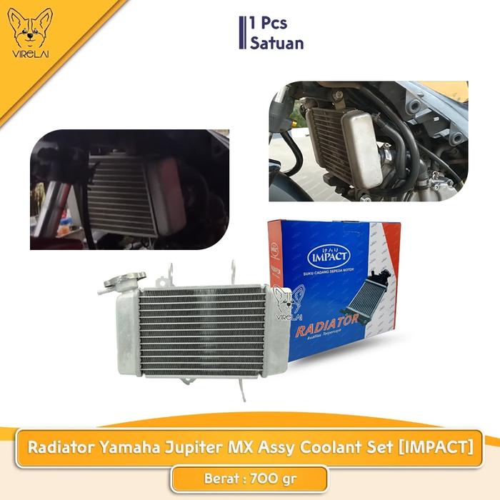 Promo Radiator Yamaha Jupiter MX Assy Coolant Set [IMPACT] - Kota ...