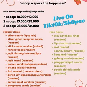 SCOOP SEROK MANIK MURAH AKSESORIS ALAT TULIS 2X SEROK