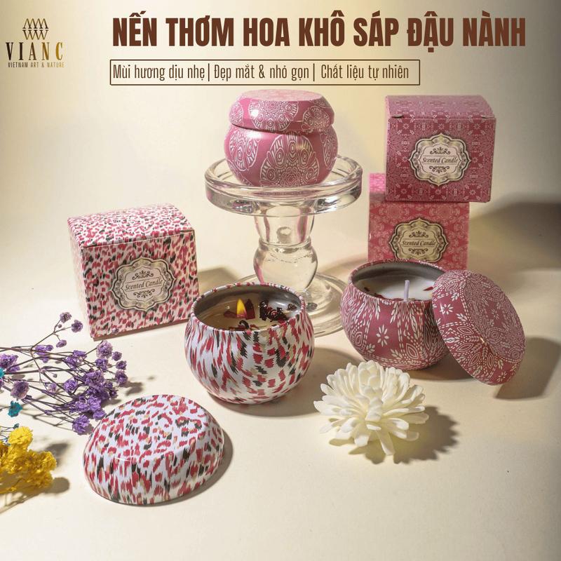 Nến Thơm Mini Thơm Phòng, Nến Thơm Handmade Giúp Thư Giãn Và Decor Trang Trí…