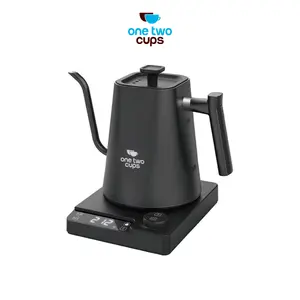 One Two Cups Teko Listrik Kopi Pemanas Air Leher Angsa 1200W 1L - KT10 PRO