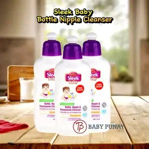 Sleek Baby Bottle Nipple & Accessories Cleanser Botol 150ml - Pencuci Botol Bayi