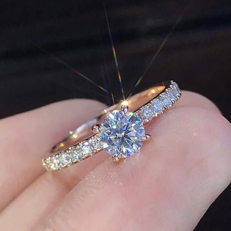 Cincin wanita titanium Anti karat dan anti luntur  Hadiah Ship Rings Perhiasan Elegan Titanium Aksesoris 0