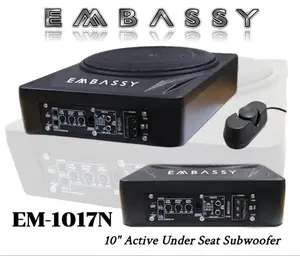 Subwoofer Aktif Kolong Joko Car Carman  Embassy 1017 1018 10ins ORIGINAL GARANSI RESMI