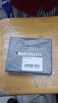 Product Review of BOSTANTEN Dompet Pria Koin Ritsleting Kulit PU Tiga Kali Lipat Hitam/Coklat/Kopi from M**r 0
