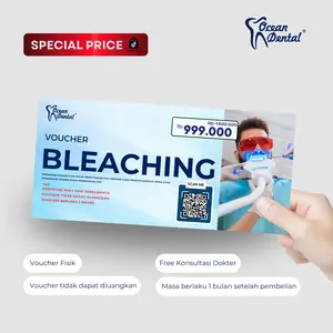 VOUCHER PERAWATAN BLEACHING PROMO 999K TIKTOK SHOP LIMITED STOCK