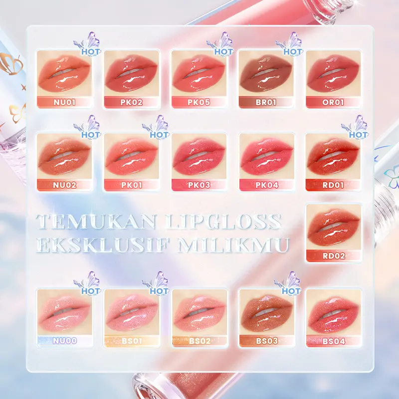 [Clearance Sale] Focallure 3PCS Lip Gloss Set 3