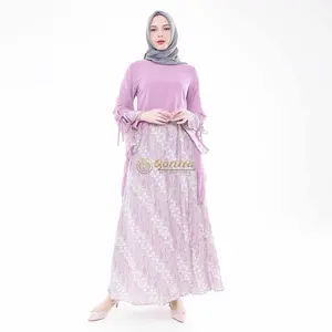 Qonita Batik Gaun Ayla Batik Soft Simple