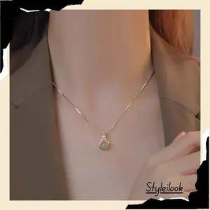 ꕤSTYꕤ K93 Kalung Cantik Liontin Mutiara
