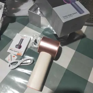 MIXIO GS-08 High-speed Portable Handheld Fan 4400MAH kipas angin Digital Display Turbo kipas tangan 17000Rpm